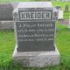 Kreider, John Philip (1935-1880) and Isabella Jane Royer (1834-1909)