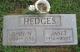 Hedges, Jerry and Janet Stone