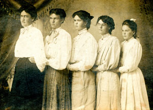 unidentified women
