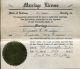 Hedges, McKeown Marriage License
