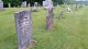 Alexander, John, Mary and smaller headstone